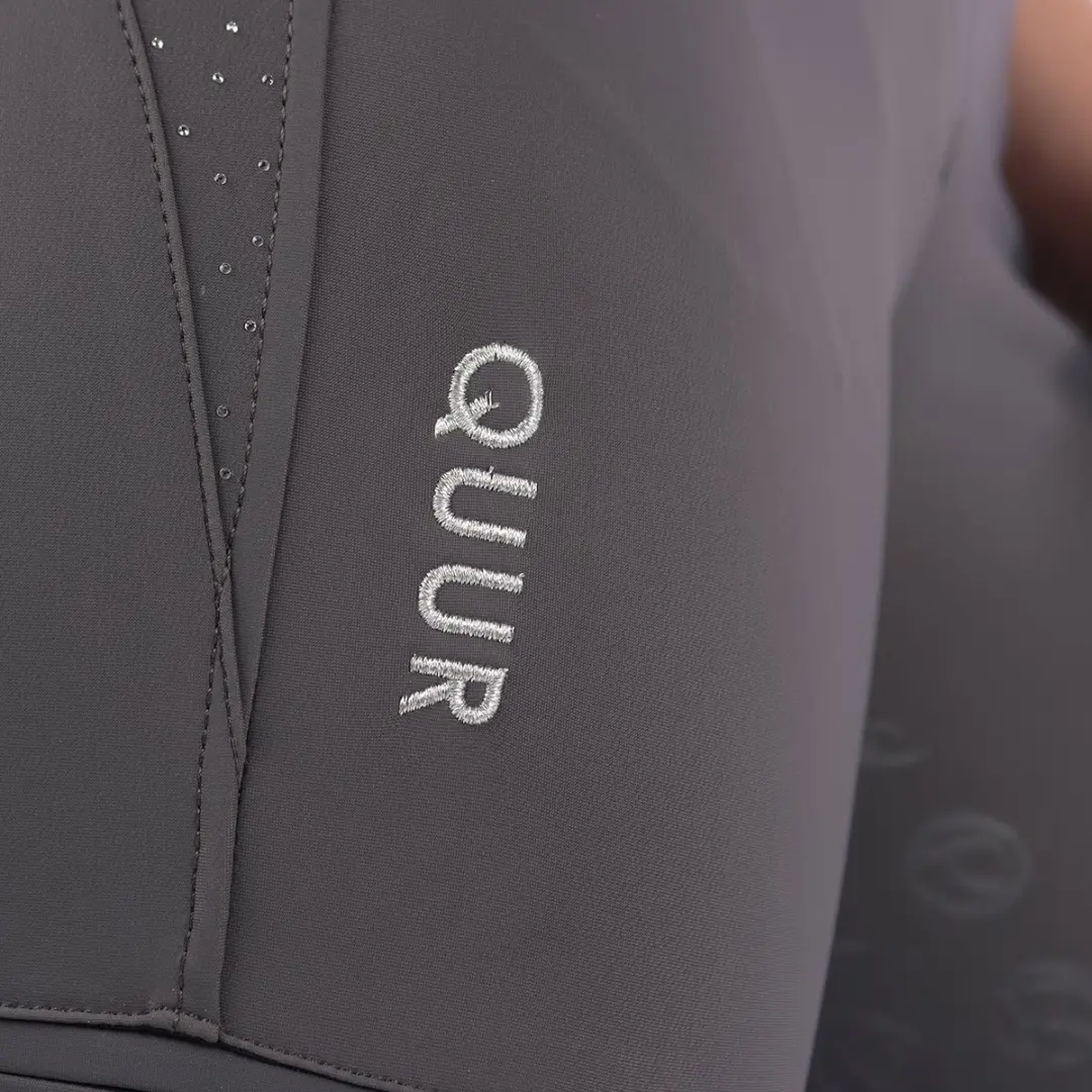 QUUR Qfallyn Full Grip Paardrijbroek - Grijs 40