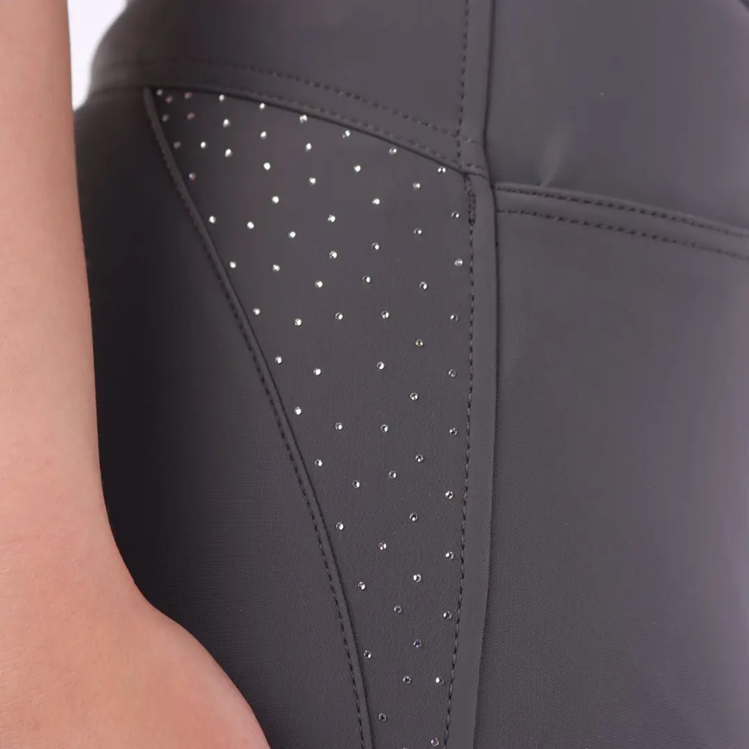 QUUR Qfallyn Full Grip Paardrijbroek - Grijs 40