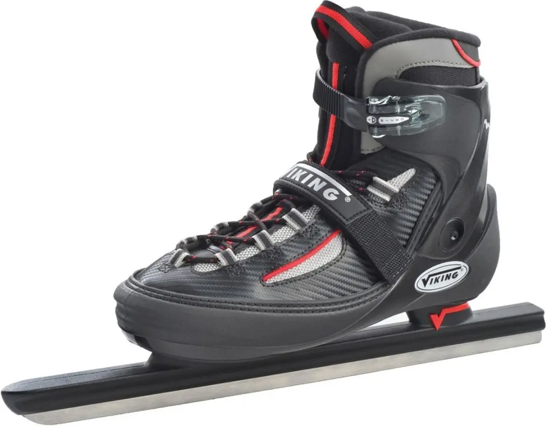 Viking Combi Slider Schaatsen 43 - Zwart/Grijs/Rood/Wit