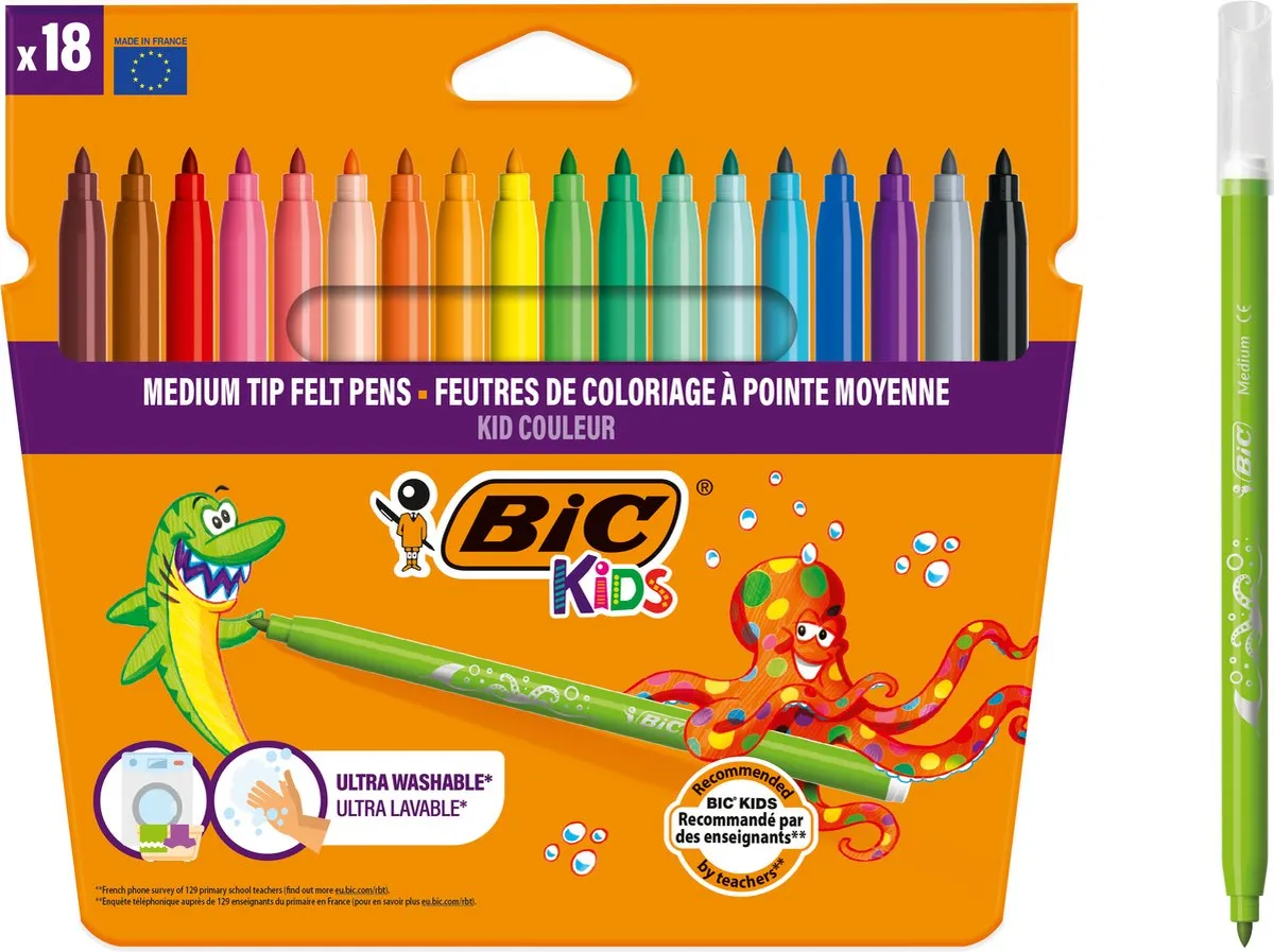 Bic Kids Kid Couleur Viltstiften