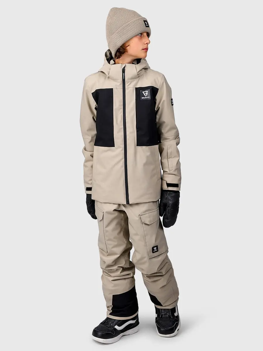 Brunotti Footraily-Cargo Jongens Ski Broek - Fungi - afbeelding 6 van 6