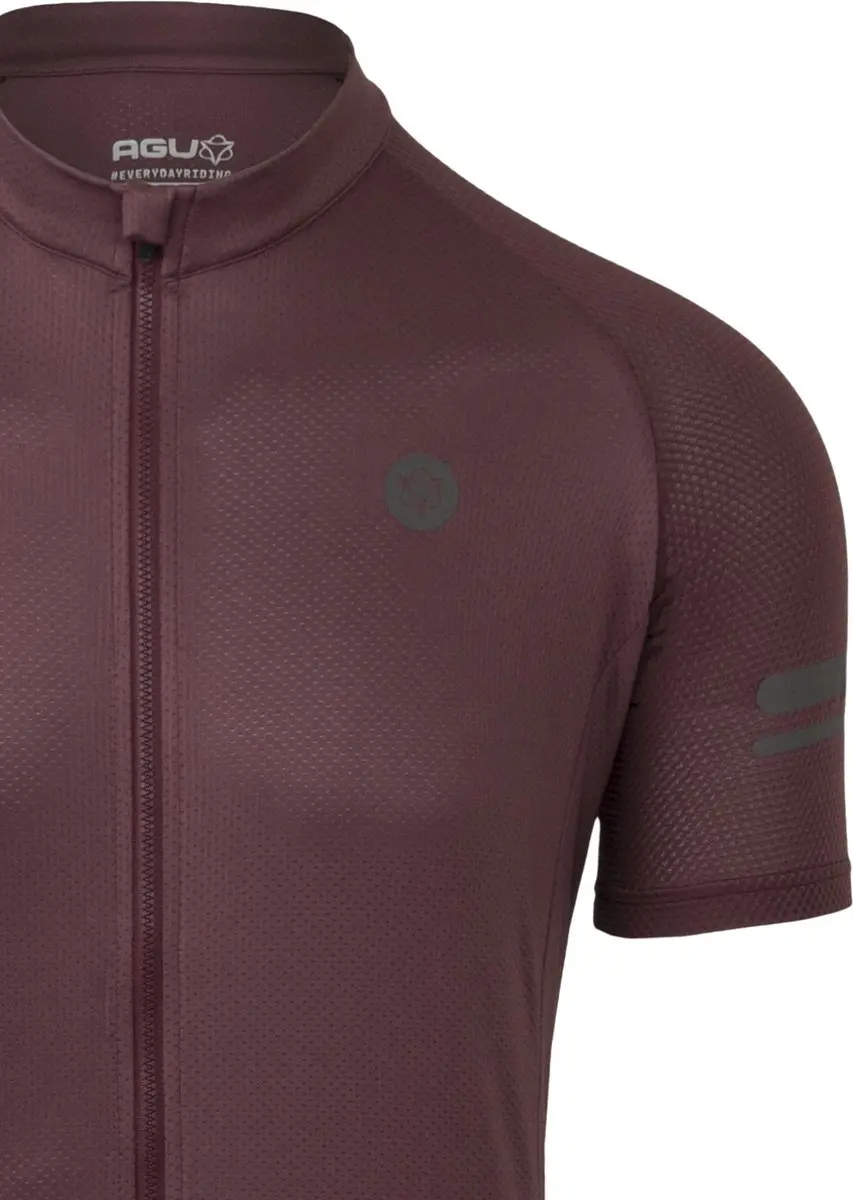 AGU Core Fietsshirt Essential Heren XXL - Modica Brown