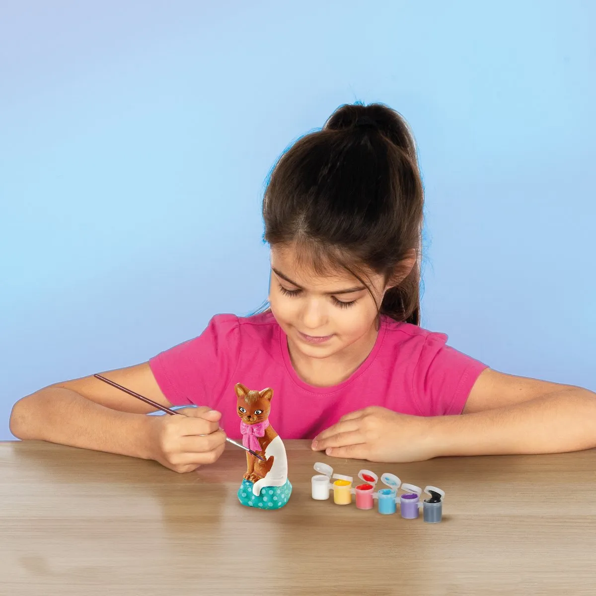 SES Creative Kat 3D Gietmal - inclusief gips, verf & glitter