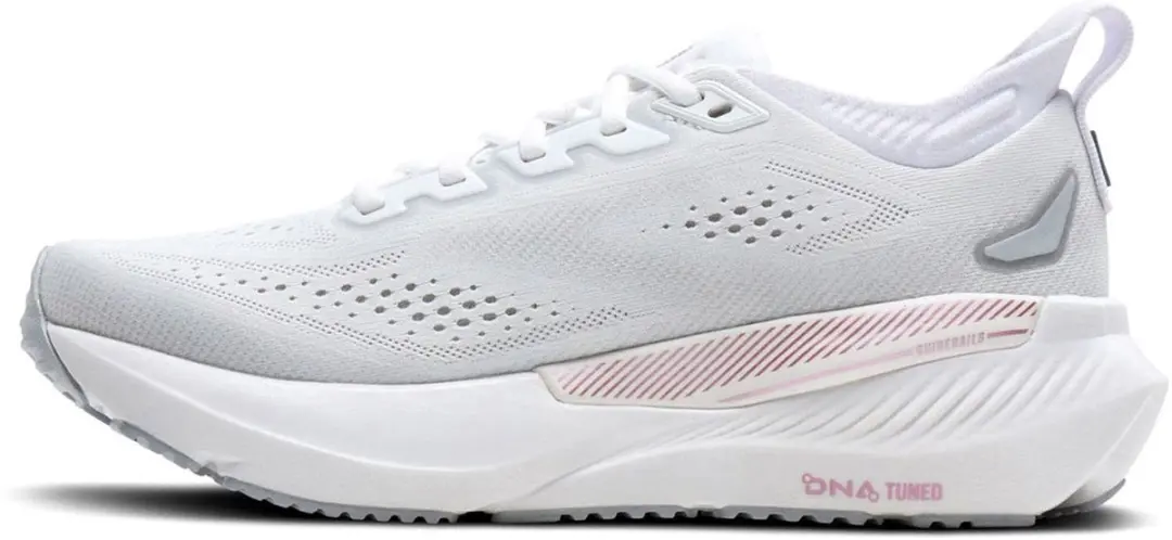 Brooks Glycerin GTS 23 Dames Hardloopschoenen - 40.5 - Wit/Lichtgrijs/Rosa