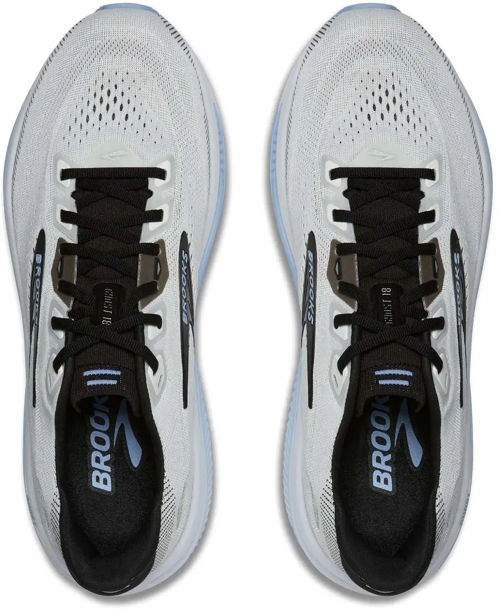 Brooks Ghost 18 Heren Hardloopschoenen - 42.5 - Grijs/Blauw - afbeelding 3 van 6