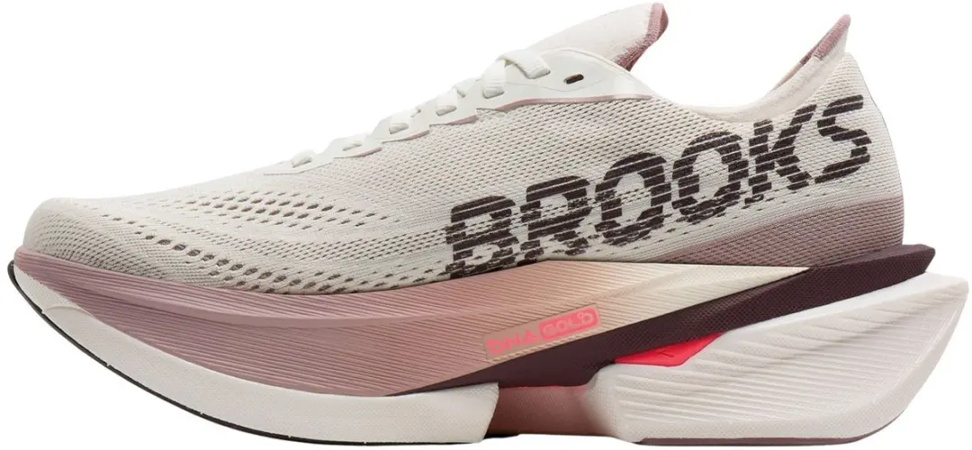 Brooks Hyperion Max 4 Dames Hardloopschoenen 42 - Grijsroze