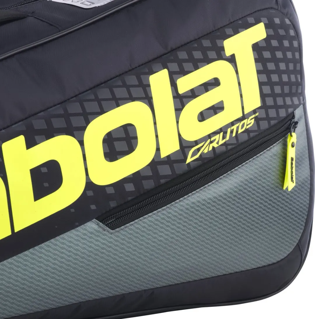 Babolat Carlitos Junior Rackettas - 2 Vakken - Zwart/Geel