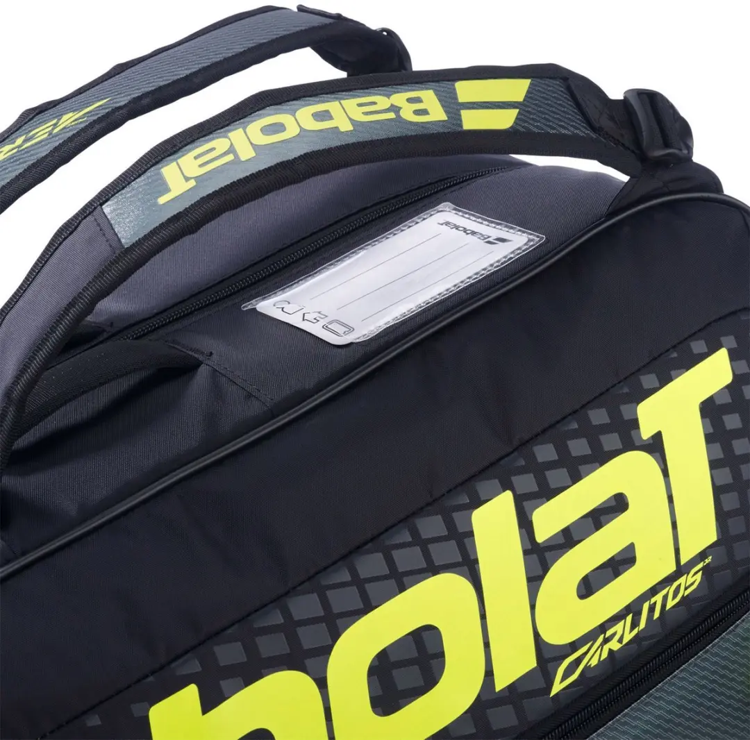 Babolat Carlitos Junior Rackettas - 2 Vakken - Zwart/Geel
