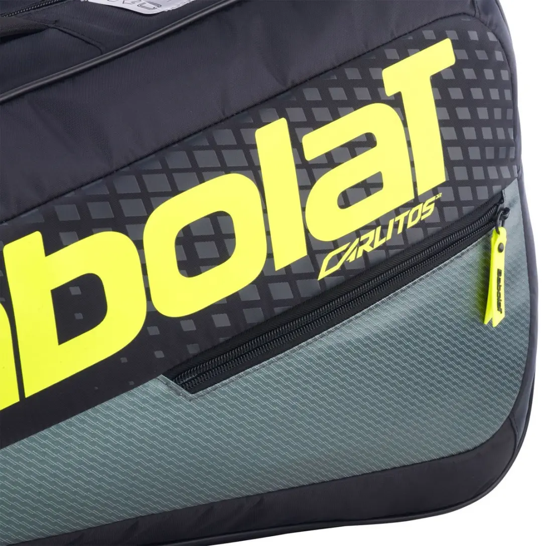 Babolat Carlitos Junior Rackettas - 2 Vakken - Zwart/Geel