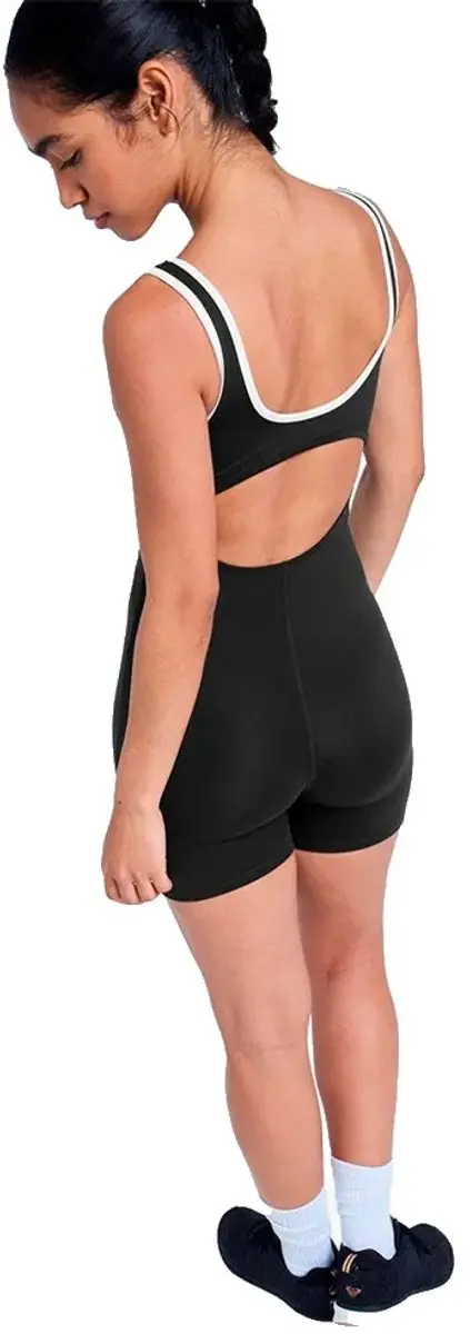 Roxy Heart Into It Onesie Korte Broek M - Zwart - afbeelding 2 van 4