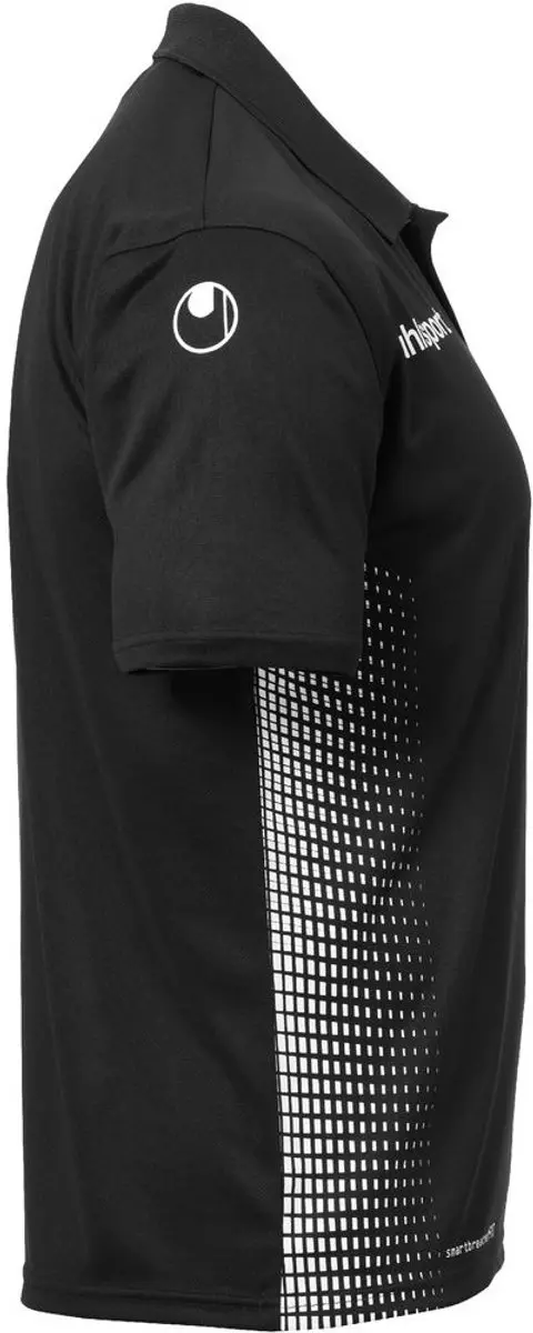 Uhlsport Score Polo Shirt M - Zwart/Wit