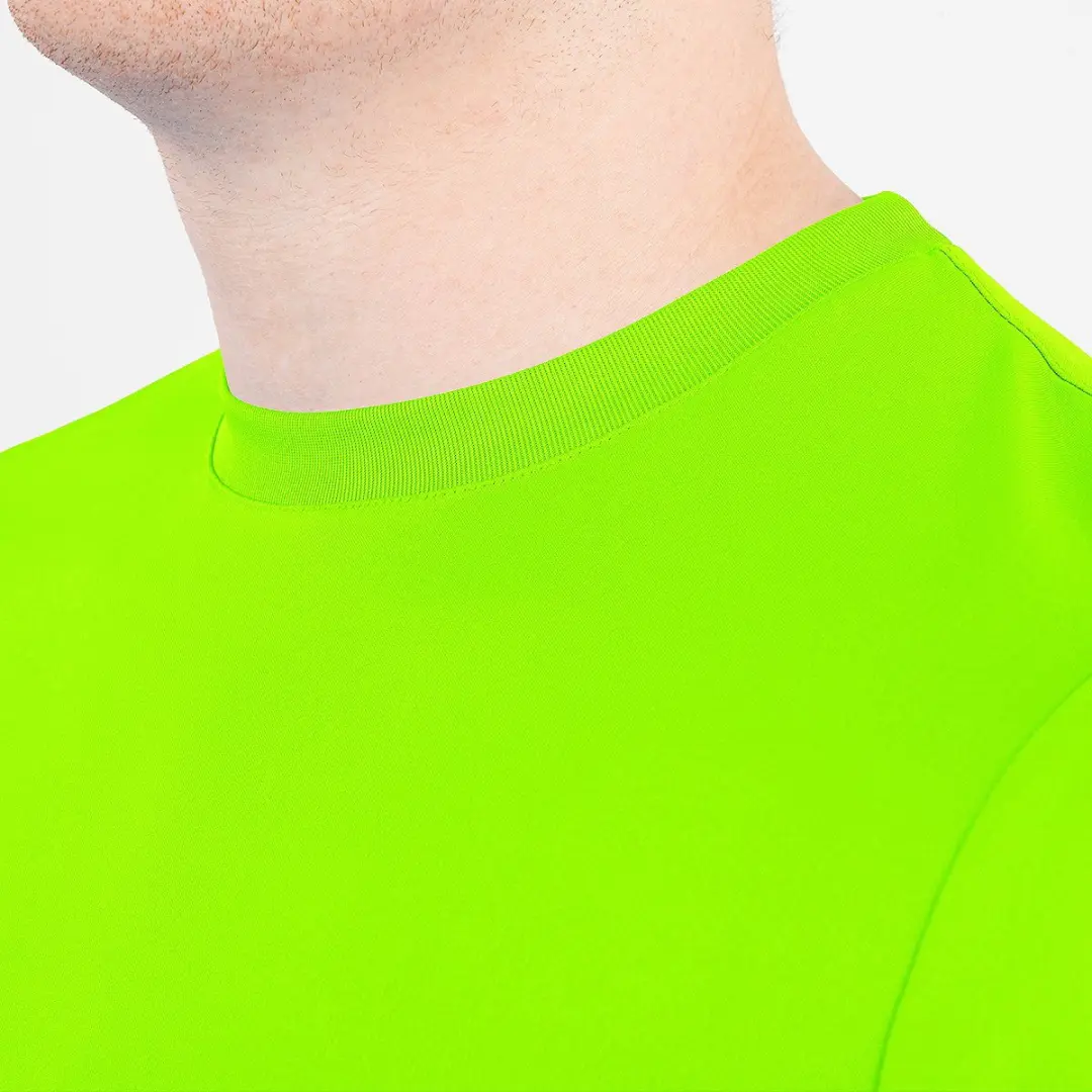 JAKO Team SS Shirt Senior - Maat M - Limegroen