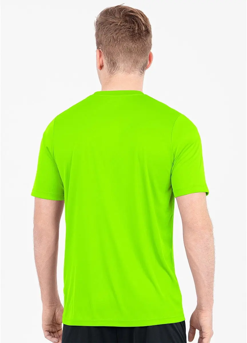 JAKO Team SS Shirt Senior - Maat M - Limegroen