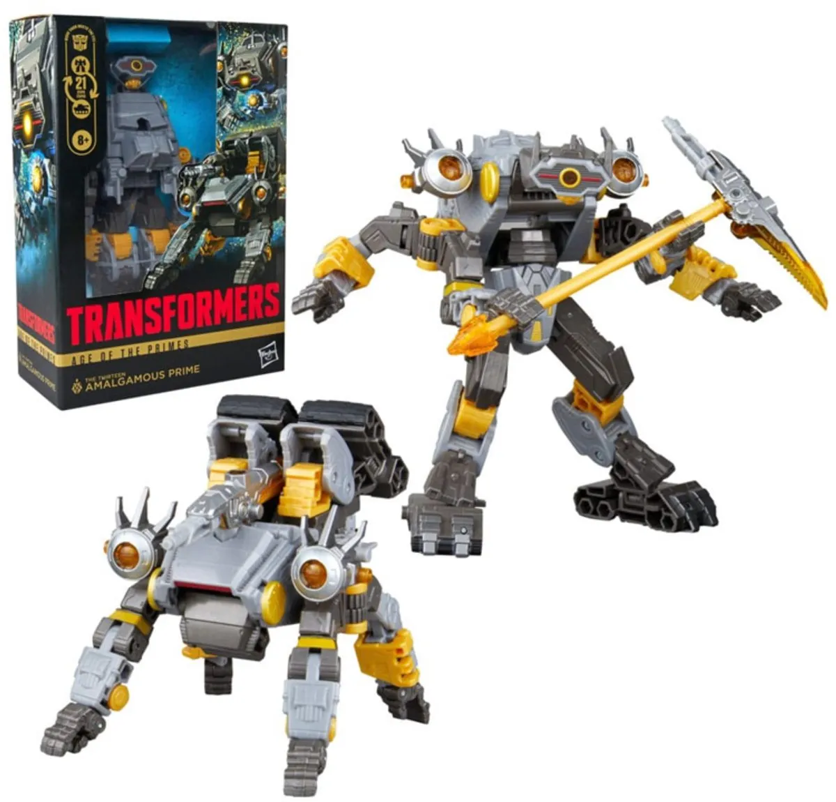 Hasbro Transformers Age of the Primes Voyager Amalgamous Prime HASG1996 - Action Figuur - Multi