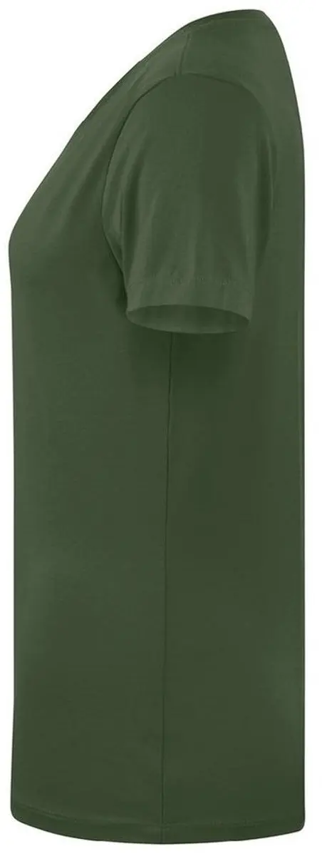 Jako Organic Stretch T-Shirt Dames - Olijfgroen