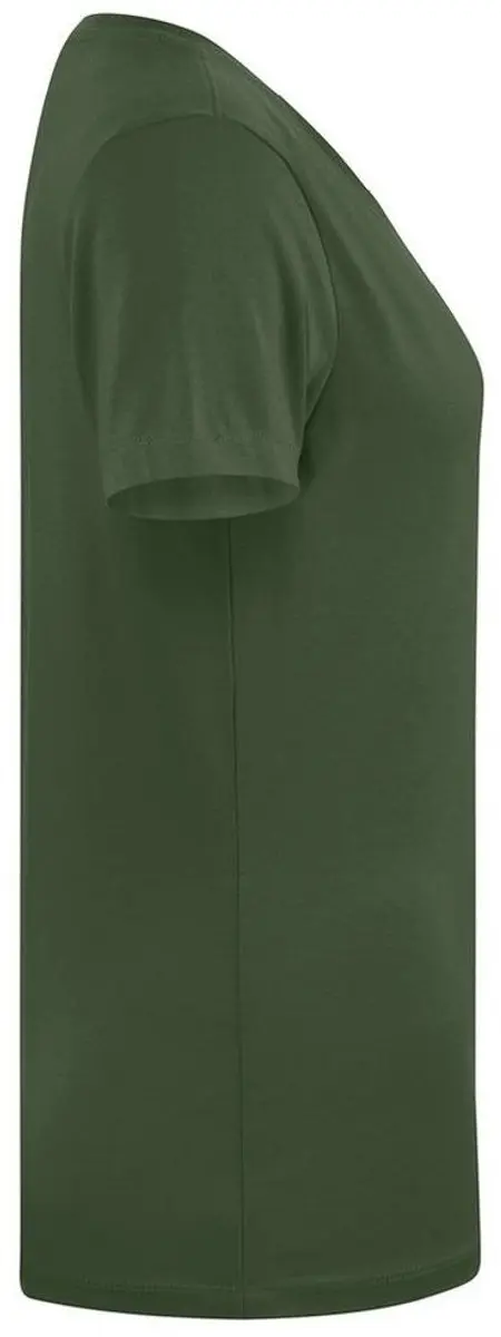 Jako Organic Stretch T-Shirt Dames - Olijfgroen