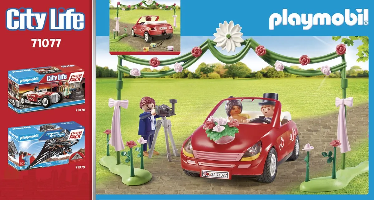 Playmobil Starterpack Bruiloft 71077 - Multicolor - afbeelding 6 van 6