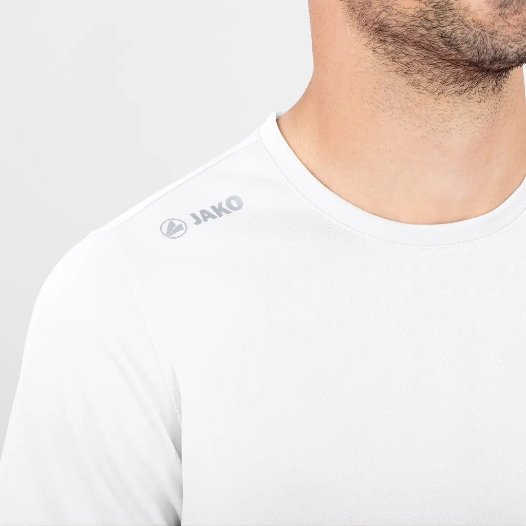 Jako Run 2.0 T-Shirt Heren - L - Wit
