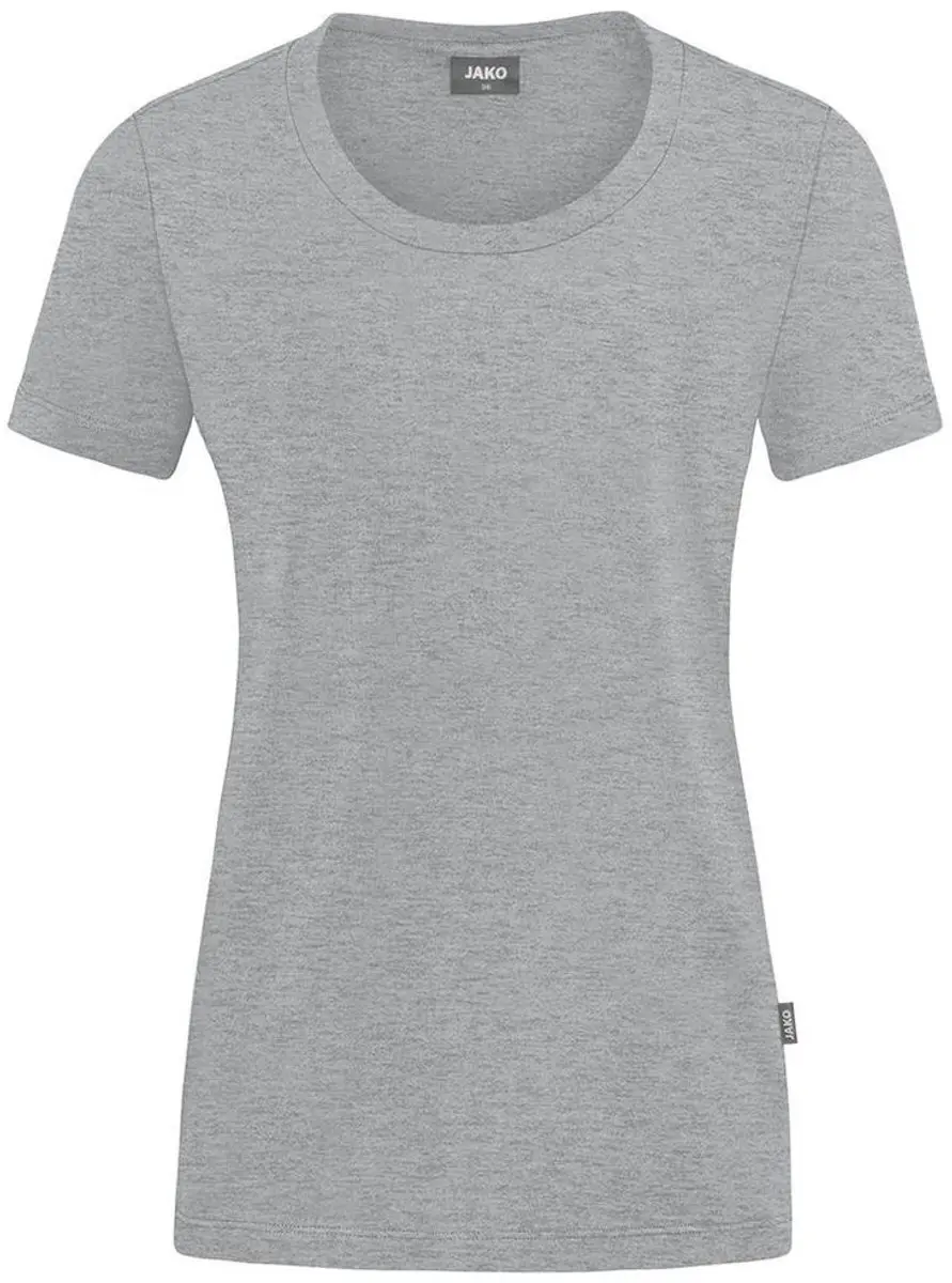 JAKO Organic Stretch-T-Shirt Dames 48 - Lichtgrijs