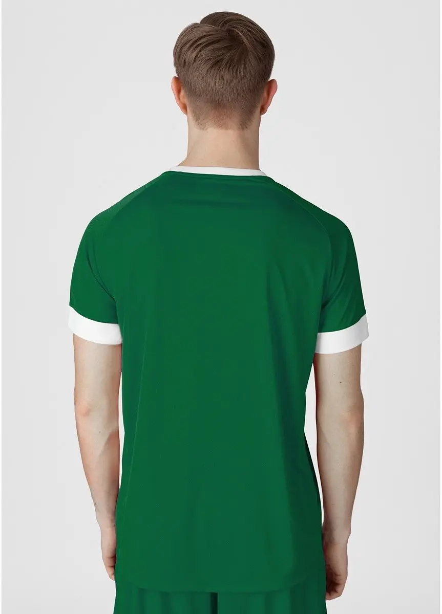 JAKO Celtic Melange Shirt Heren - Sportgroen - Maat L