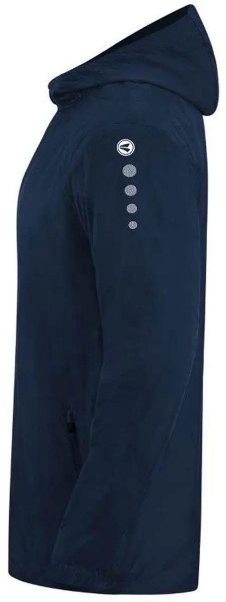 Jako Team 2.0 Regenjas Junior - Maat 140 Navy