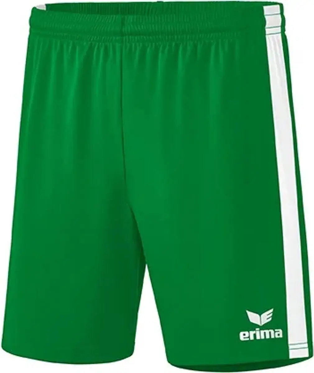 Erima Retro Star Short Junior 164 - Blauw/Zwart