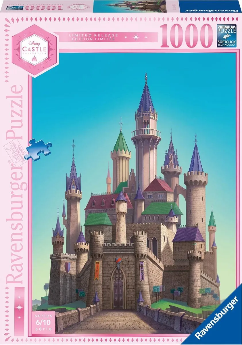 Ravensburger Disney Aurora's Castle Legpuzzel 1000 Stuks