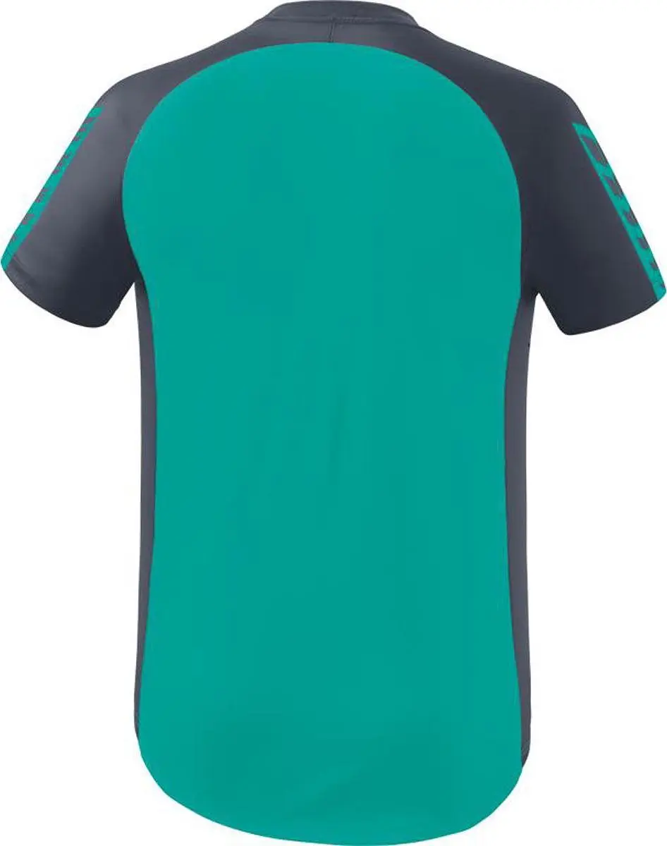 Erima Six Wings Shirt Korte Mouw Kinderen 164 - Turkoois