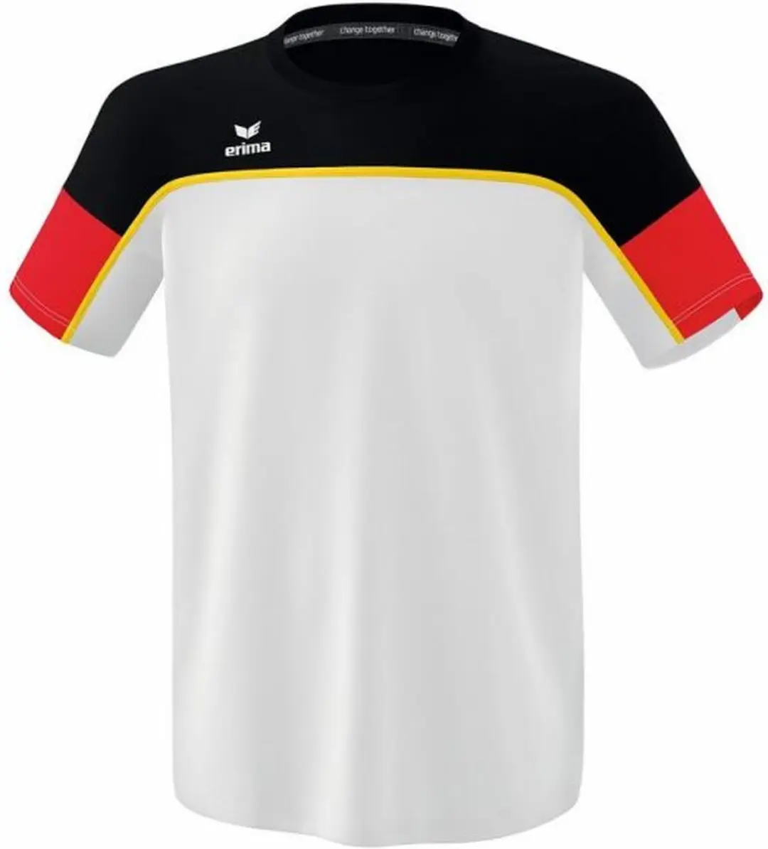 Erima Change T-Shirt Dames - Rood/Zwart/Wit - Maat 42