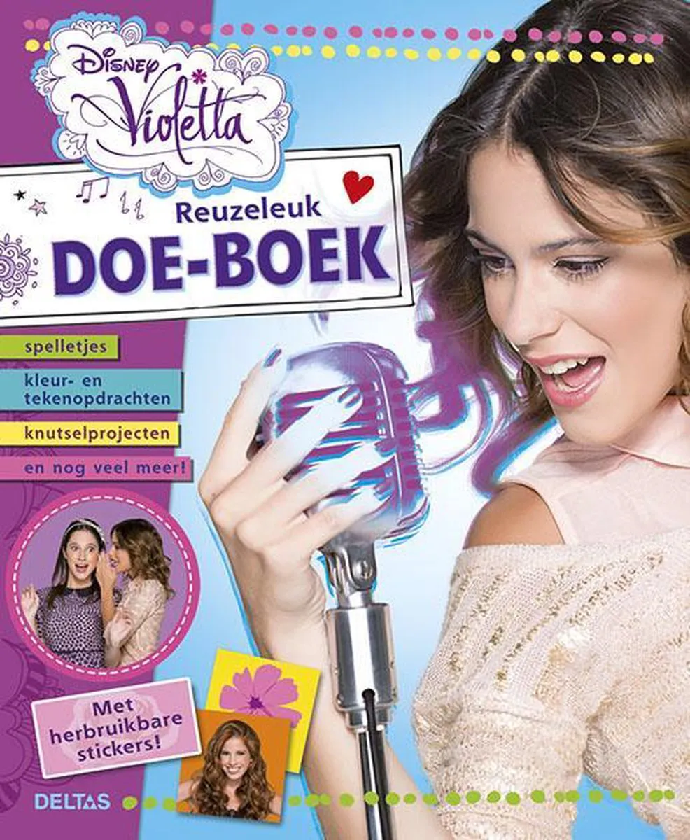 Disney Violetta Reuzeleuk Doe-boek