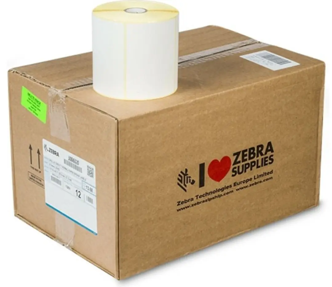 Zebra Z-SLCT 2000T Etiketten - 102x76mm - 930 Stuks - Wit