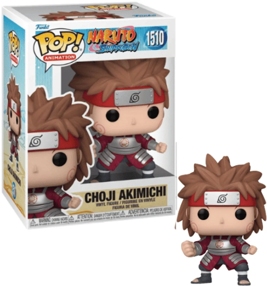 Funko Pop Animation Naruto Choji Akimichi #1510 - Multi