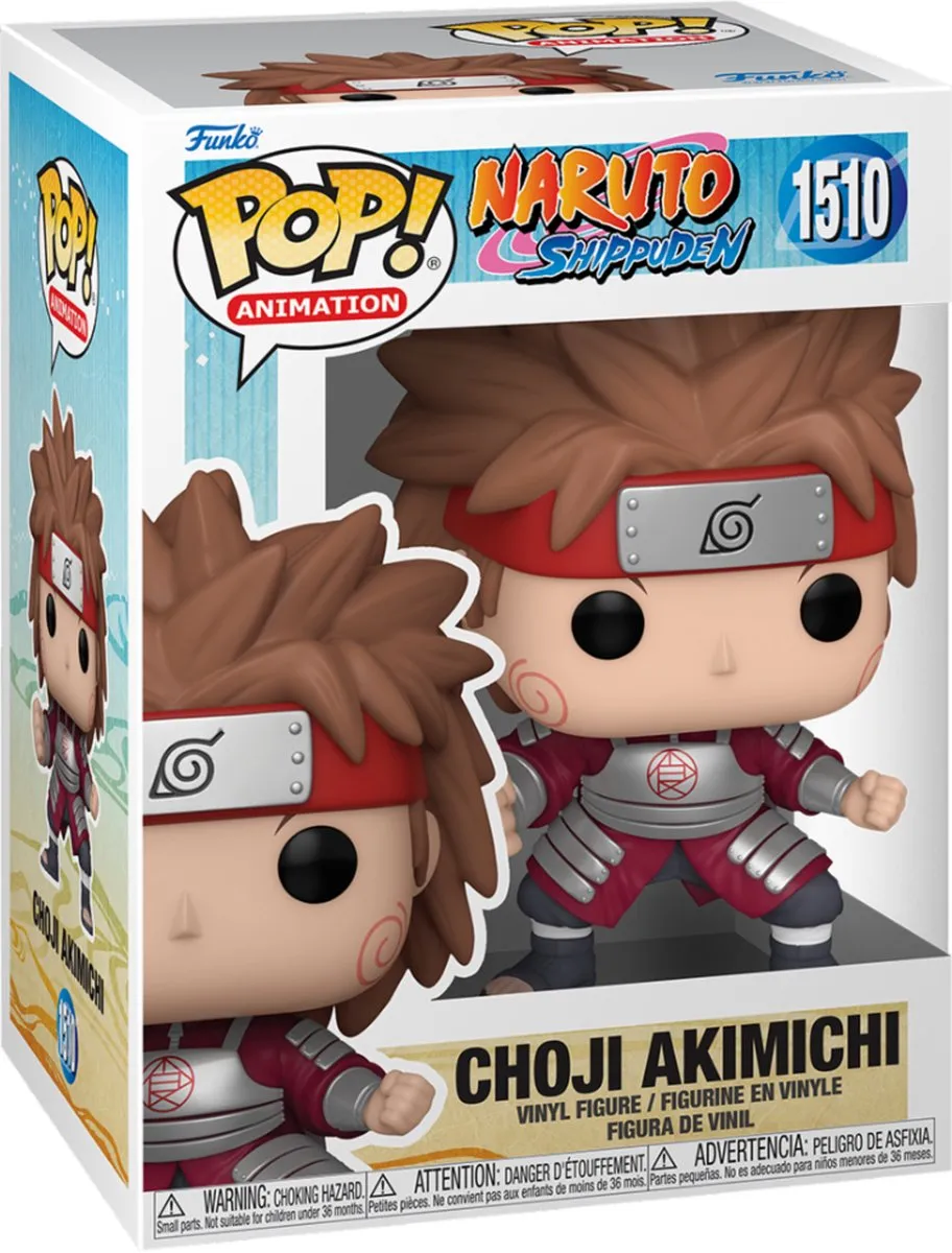 Funko Pop Animation Naruto Choji Akimichi #1510 - Multi