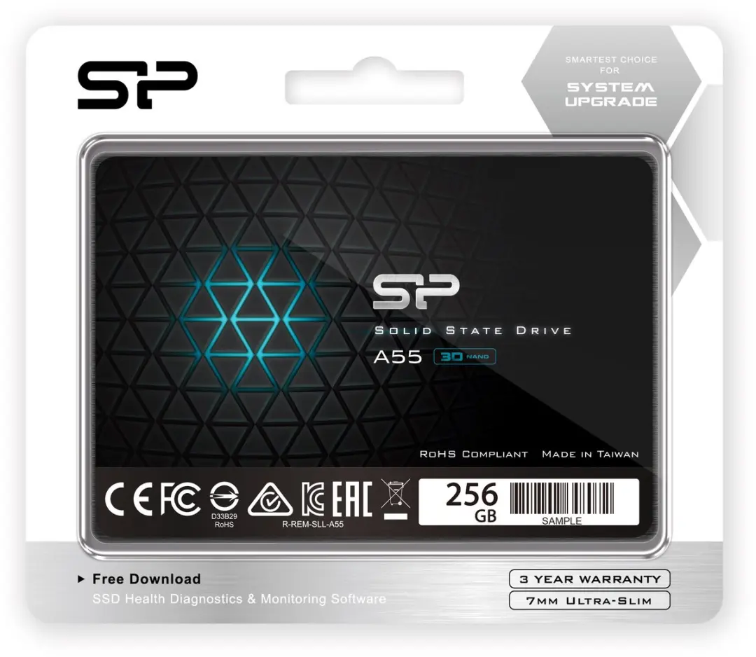 Silicon Power Ace A55 SSD 256GB - 2,5" SATA III - afbeelding 6 van 6