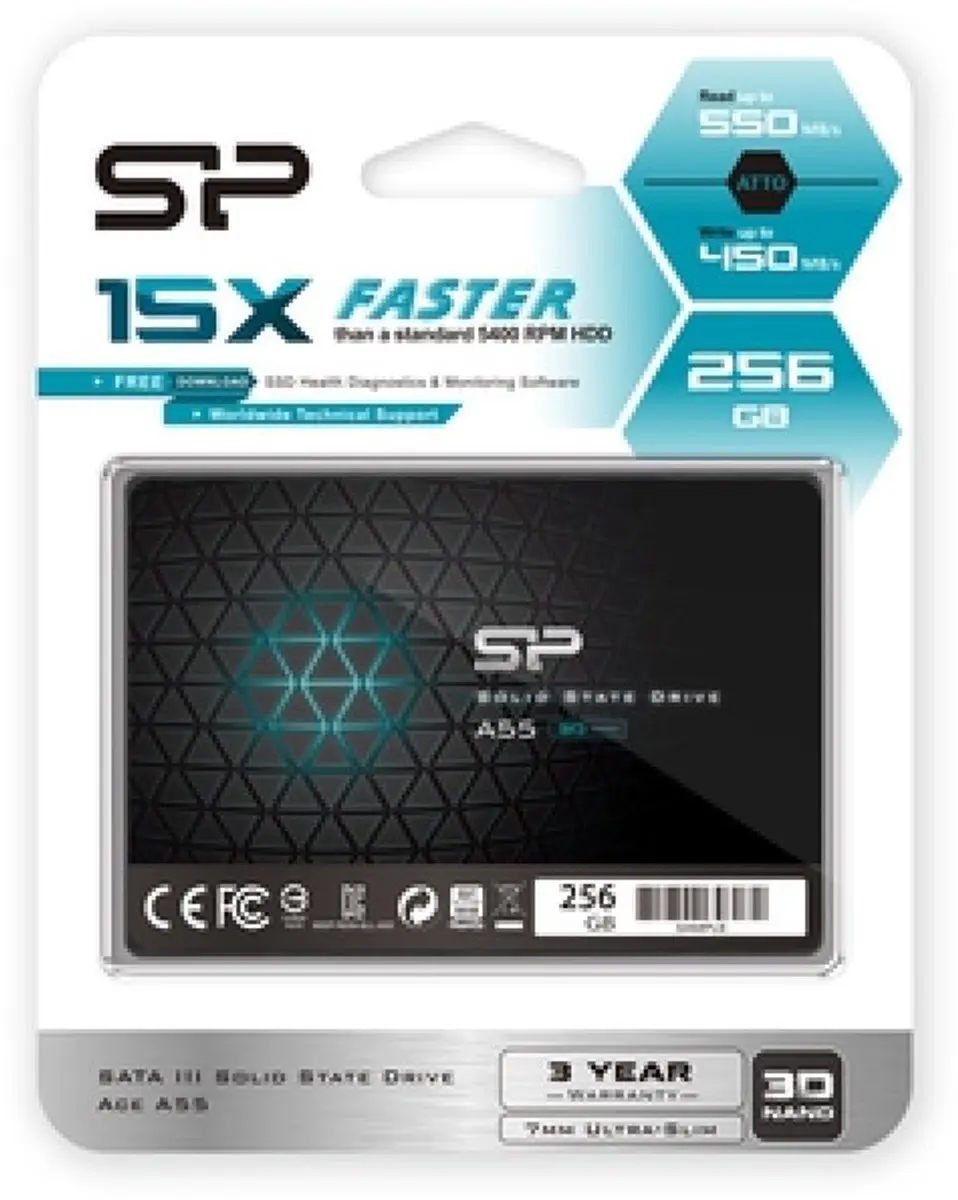 Silicon Power Ace A55 SSD 256GB - 2,5" SATA III