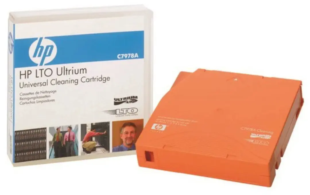 HPE LTO Ultrium Cleaning C7978A - Zwart