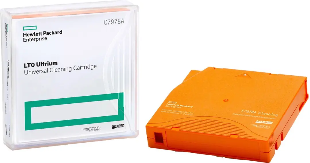 HPE LTO Ultrium Cleaning C7978A - Zwart