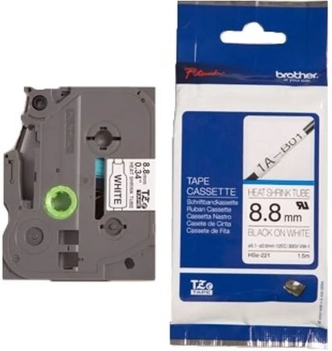 Brother HSE221E Labeltape Krimpkous