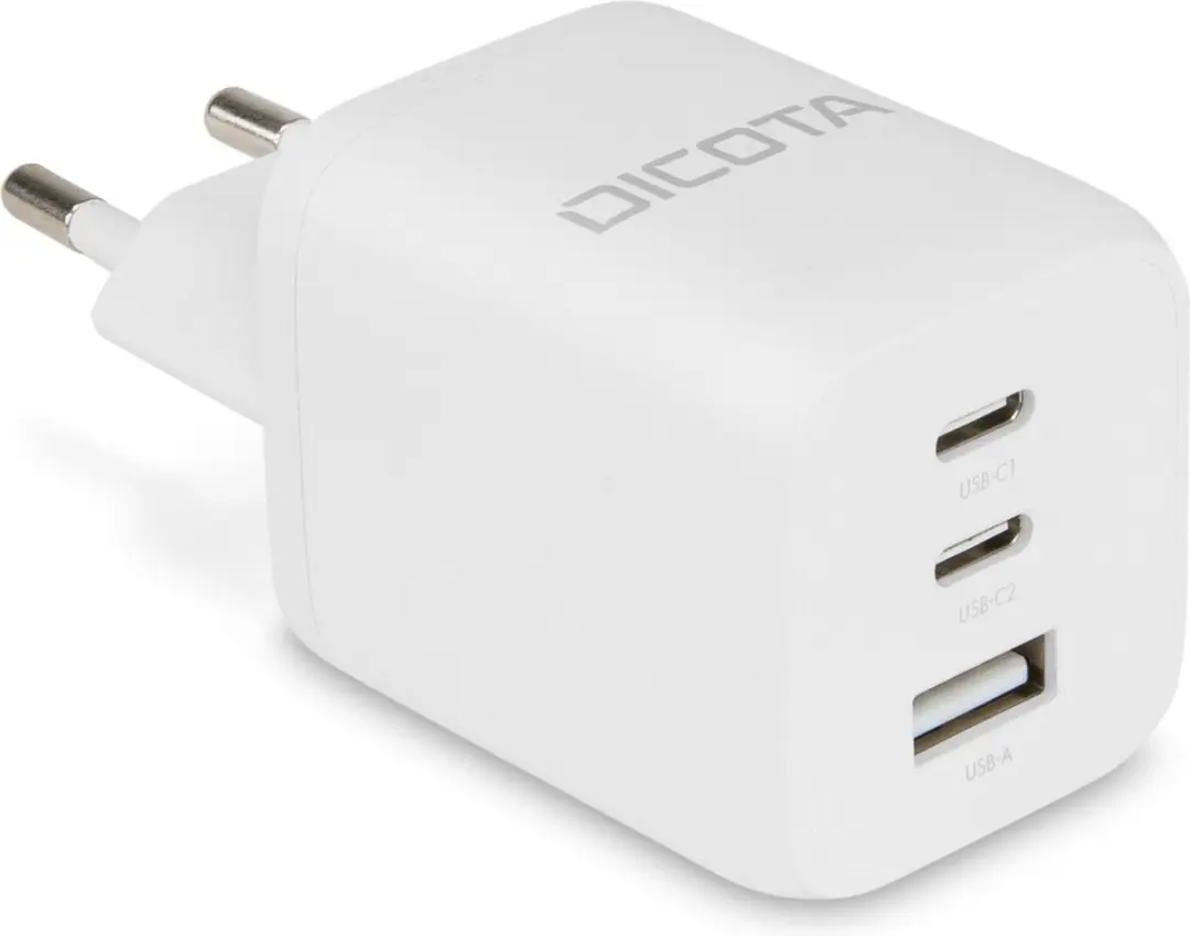DICOTA D32054 oplader voor mobiele apparatuur Universeel Wit AC Snel opladen Bin