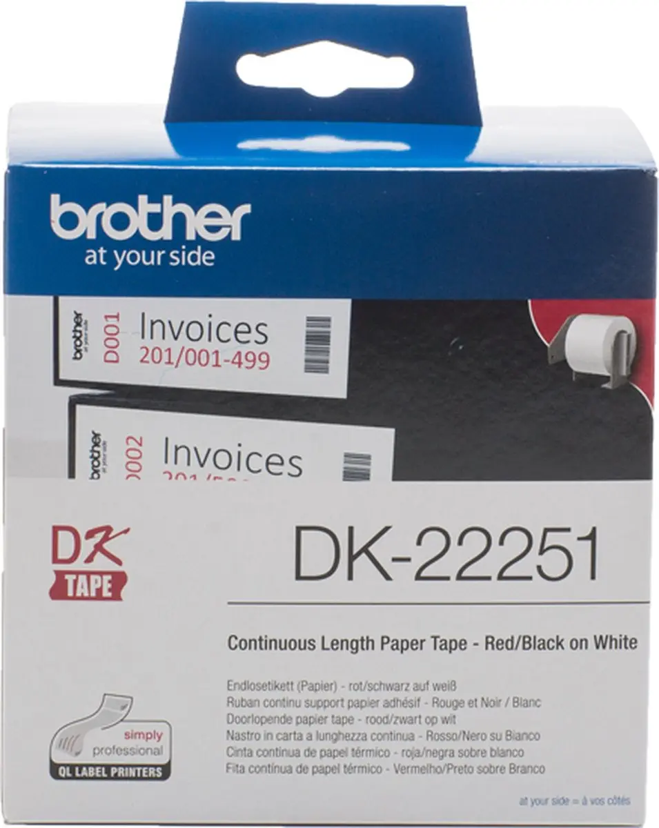 Brother DK22251 Etikettenrol