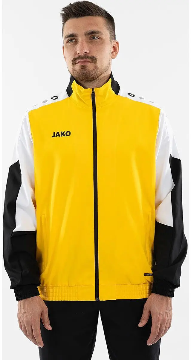 JAKO Dynamic Presentatiejack Geel/Wit/Zwart - 3XL