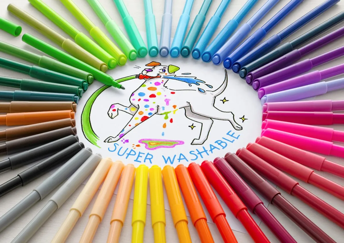 Faber-Castell FC-554202 Viltstiften - 24 Stuks - Multicolor