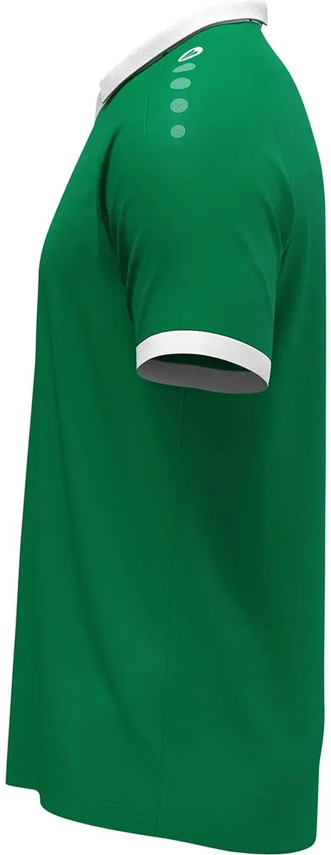 JAKO Glory Shirt Heren Korte Mouw - XL - Donkergroen/Wit