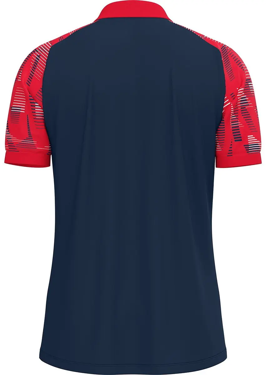 Jako Sonic Polo Kinderen 152 - Marine/Rood