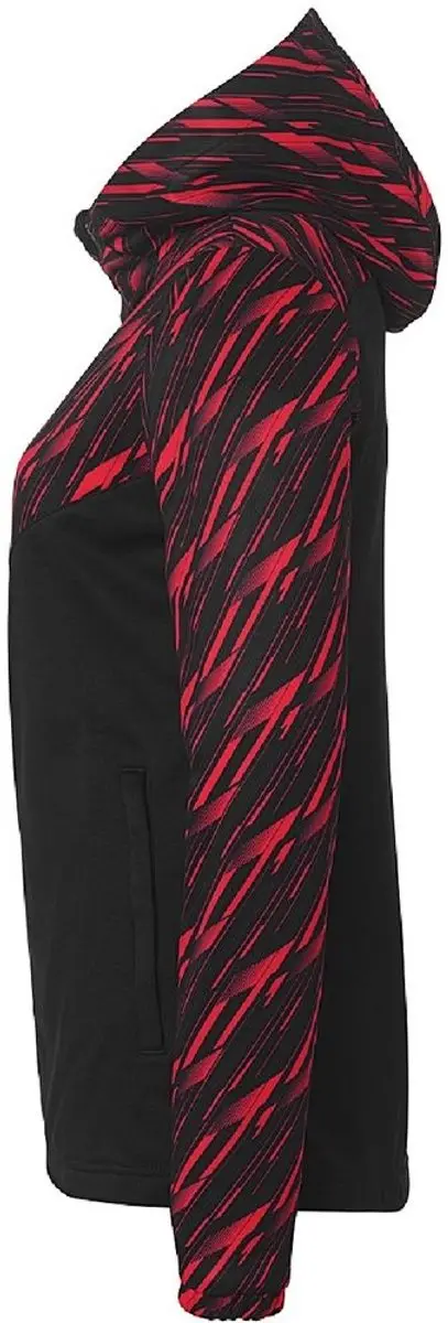Uhlsport Progressive 28 Multi Hood Dames Trainingsjack - XL - Lagune - afbeelding 5 van 6