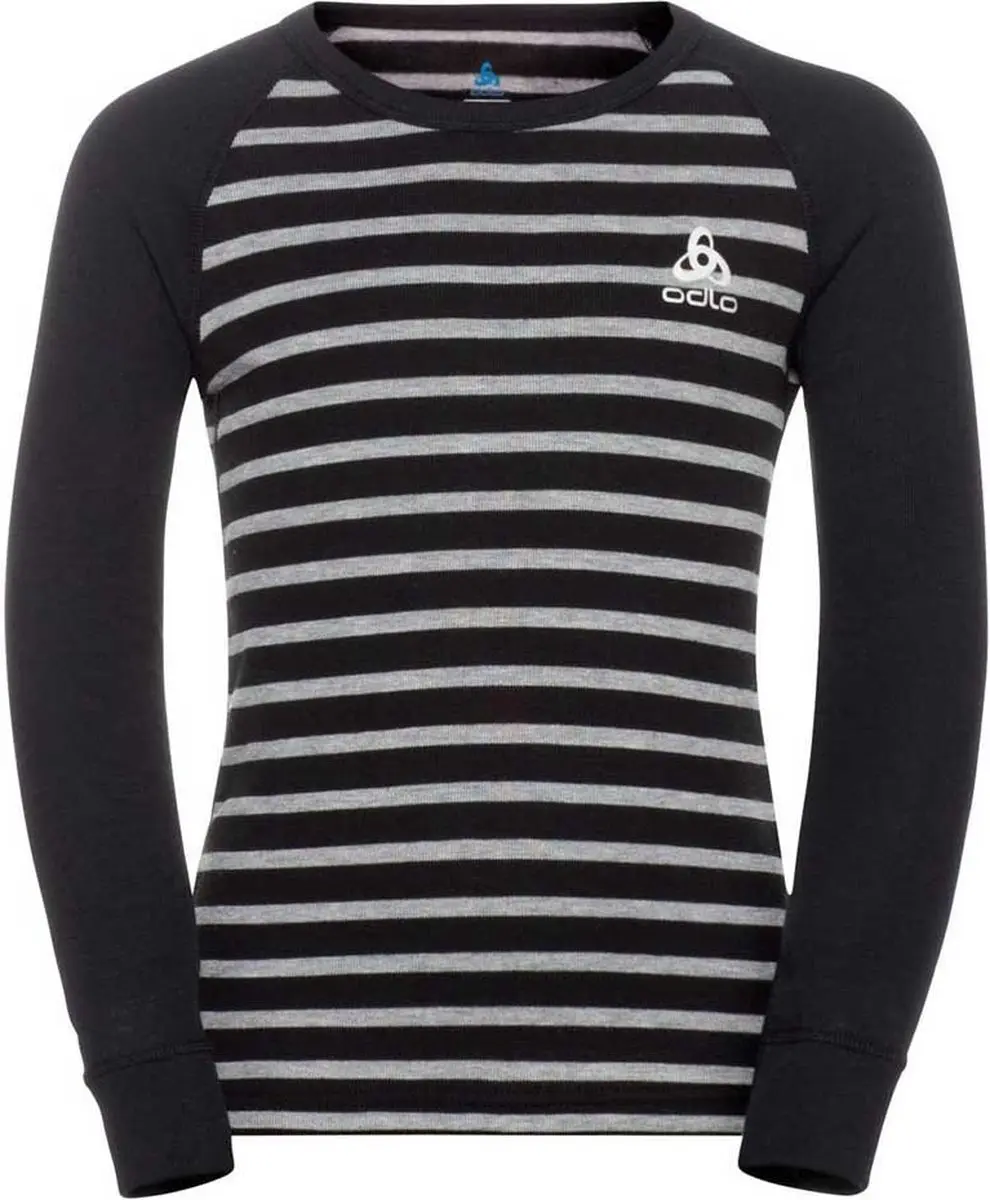 Odlo Active Warm Eco Lange Mouwen Basislaag Zwart 4 Years Kinderen