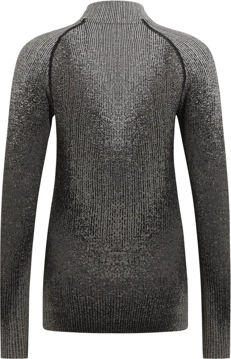ODLO Blackcomb Eco Half Zip Turtle Neck Dames - S - Grijs