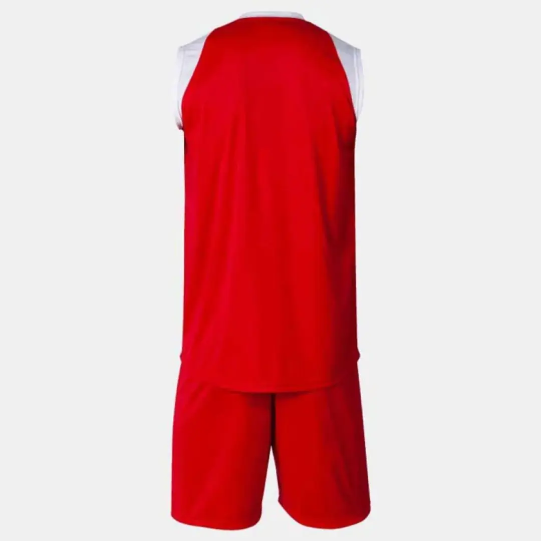 Joma Final II Set Zonder Mouwen - 10-12 jaar - Rood/Wit - afbeelding 4 van 4