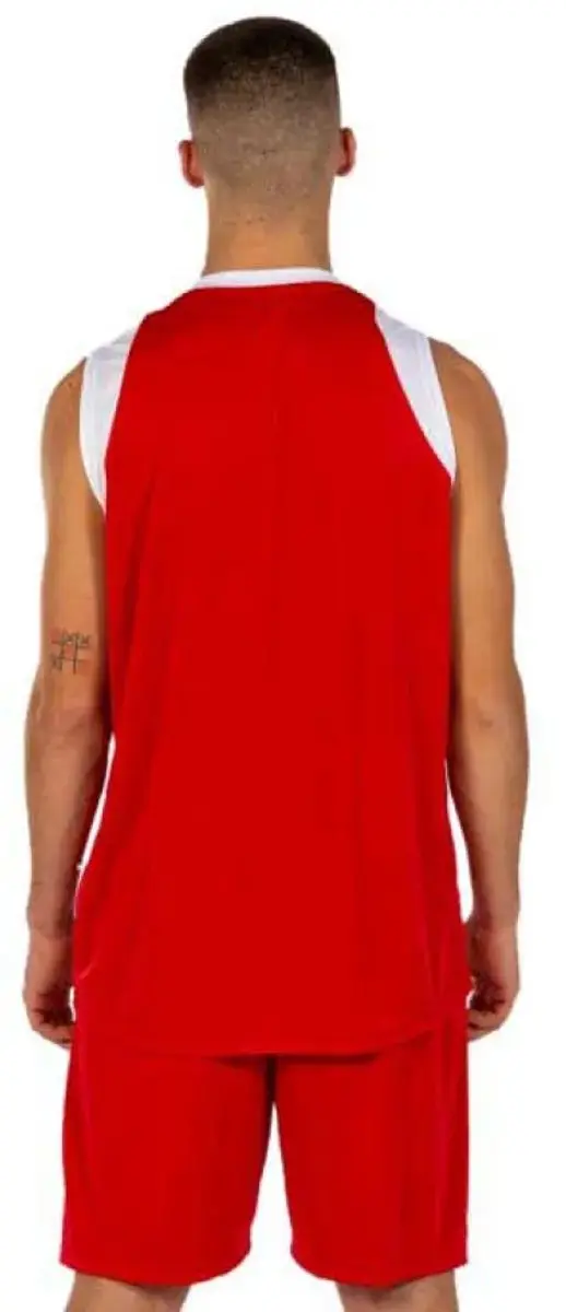Joma Final II Set Zonder Mouwen - 10-12 jaar - Rood/Wit - afbeelding 2 van 4