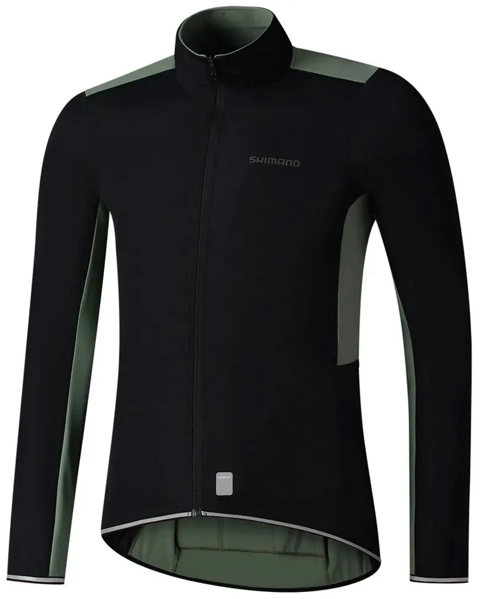 Shimano Evolve Wind Insulated LS Jersey - XL - Groen